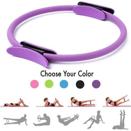 Professional Yoga circle Pilates circle sports magic ring ladies fitness resistance ring home gym exercise Pilates Accessories