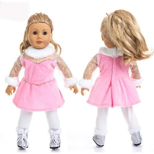 Pink Skating Clothes fits for American girl 18" american girl doll alexander,girls dolls