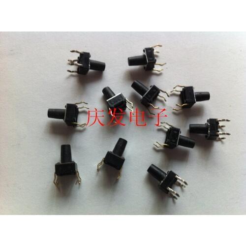 Japan, the United States on the United States touch switch button switch 6*6*9.5 line plug 4 feet plug-in original spot