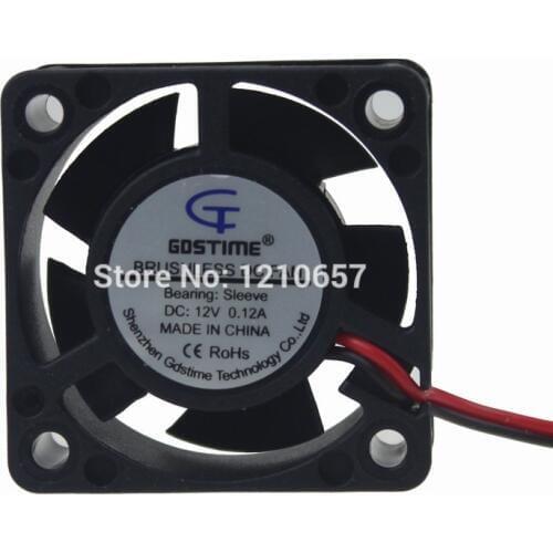 10 Pieces LOT 40mm 40 x 40 x 20mm 4020s DC 12V 2Pin 2510 Connector Duct Ventilation Cooling Fan