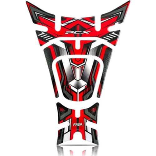 3D Epoxy Bike Motorcycle Stickers Side Strip Emblem Decals Accessories For Honda Pcx 150 125 Pcx150 Pcx125 2018 2019 2020