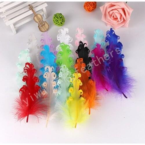 50Pcs Colorful Natural Goose Feathers Stage Plumes Dream Catcher for Jewelry Making Party Feathers Home Decoration Plume