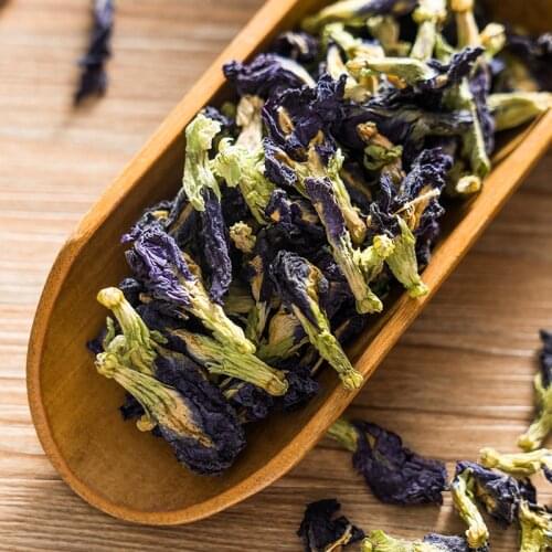 500g High Quality Clitoria Dried flower.Blue Butterfly Pea Tea for Homemade essential oil soap,natural coloring agent,no added