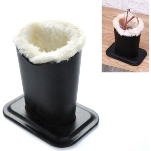 PU Leather Eyeglass Holders Sunglass Stands With Soft Plush Lining Eyeglass Holder Stands Safe Plush Lined Glasses Case 6 colors