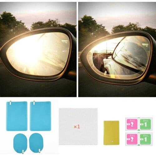 Anti-Glare Protector Film Mirror Tint Transparent Accessories Fog Oval