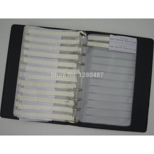 Free Shipping 0402 SMD Resistor sample book, 170 values X 48pcs=8160pcs, , Samples kit