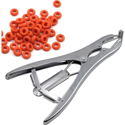 Farm Piglets Sheep Tail Docking Clamp Bloodless Castration Pliers Tails Device Tail Docking Ring Castration Ring Expansion Clamp