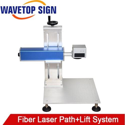WaveTopSign 1064nm YAG Laser Fiber Laser Machine Laser Path + Lift System + Large Floor for Fiber Laser Marking Machine