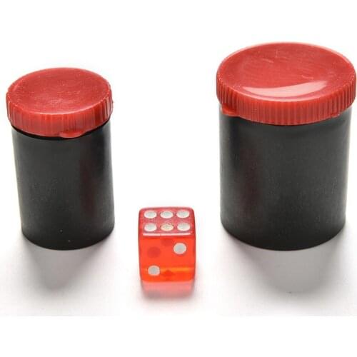 Hot Selling 4.9cm * 4cm Talking Dice Telescope Binoculars Magic Toys Listen Dice Box-magic Props Magic Tricks Toys