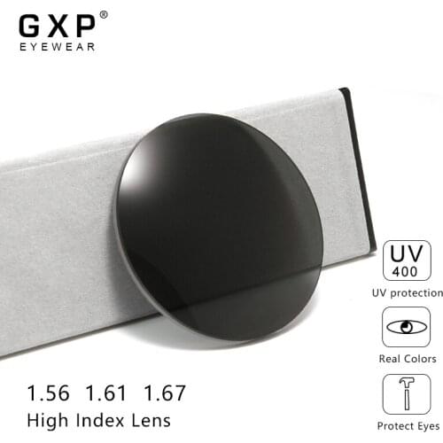 GXP Prescription Series Lens 1.56 1.61 1.67 CR-39 Resin Aspheric Glasses UV400 Lenses Myopia Presbyopia Optical Lens