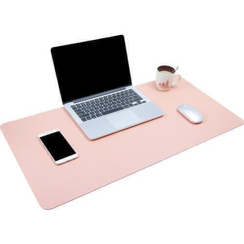Multifunctional Office Desk Pad, YSAGi 80x40 cm Ultra Thin Waterproof PVC Leather Mouse Pad