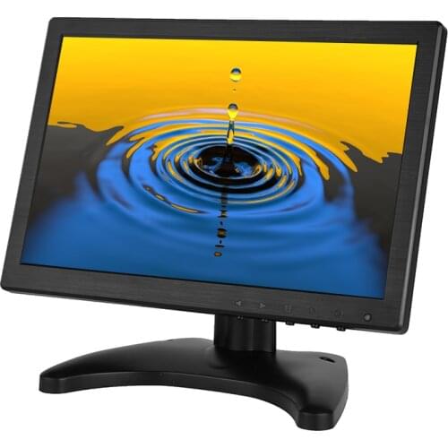 Multi Touch Screen Monitor 10.1 Inch Capacitive Touch Screen Monitor Wide Touch Monitor With AV/BNC/VGA/HDMI/USB Input