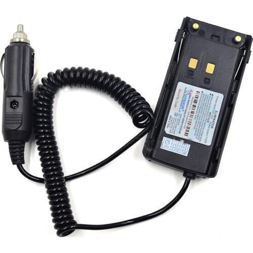 Original WOUXUN KG-UV9D KGUV9D Walkie Talkie Car Charger Battery Eliminator Adapter For KG-UV9D Plus Ham Radio HF Transceiver