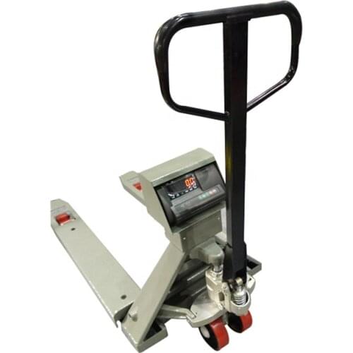 3000kg transpallet scale pallet truck weighing scale