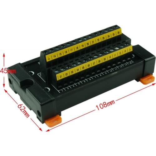 Servo SCSI 26 module 26-pin Half-Pitch/0.05" D-SUB Female Breakout Board