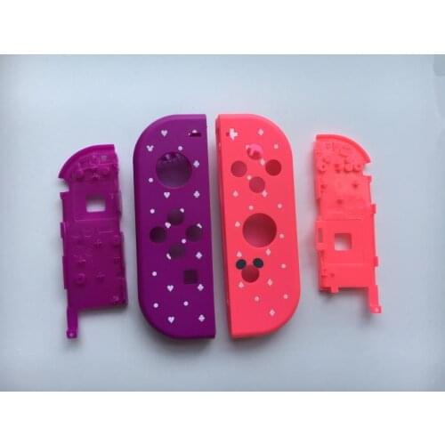 Replacement Hard Housing Shell Skin Case Cover for Nintend NS Switch JoyCon Controller Mickey Shell with Middle Shell SR SL Key