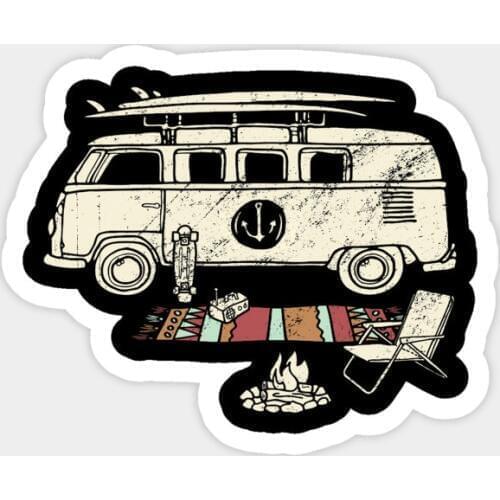 Car styling funny Best Memories Are Made Camping car vinyl sticker decal auto accessories