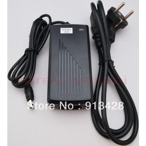 High quality 100PCS 12V 5A 60W Led Power Adapter US/ EU/ UK/ AU Plug for LED light strip LCD monitor (5.5*2.1 or 5.5*2.5 )