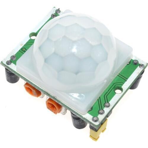Factory HC-SR501 Adjust Infrared IR Pyroelectric PIR Module Motion Sensor Detector Module For Arduino Rpi Diy Robot Part Remote