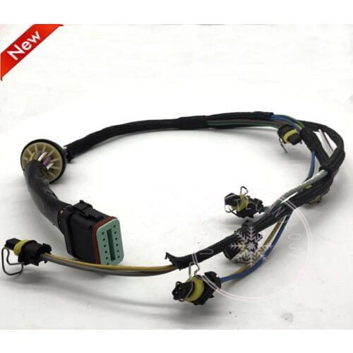 Diesel fuel C7 HEUI injector drive cable wire harness for CAT 325C 325D 329
