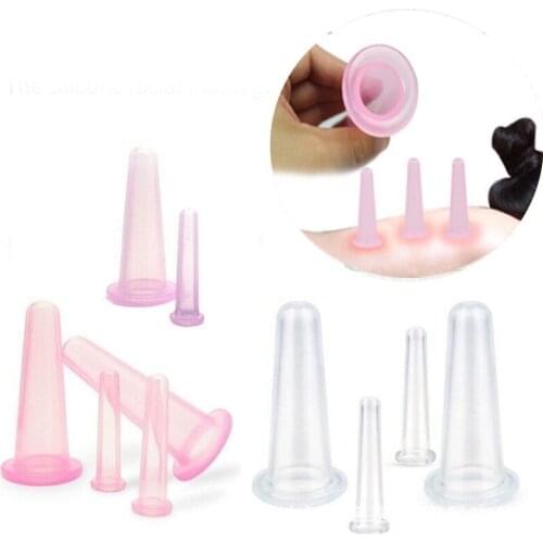 1PC Anti Age Cups Face Eye Silicone Cupping Massage Cups Health Care Massage Tools Dropshipping