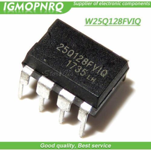 2pcs/lot W25Q128FVIQ 25Q128FVIQ W25Q128 DIP8 new original