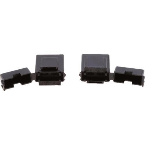 5pcs Car RV Boat ATO/ATC Blade Fuse Holder Block Black Housing Kit