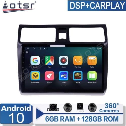 6+128G Android 10 For SUZUKI SWIFT 03-10 Car Multimedia Player Radio GPS Navigation Auto Stereo Recorder