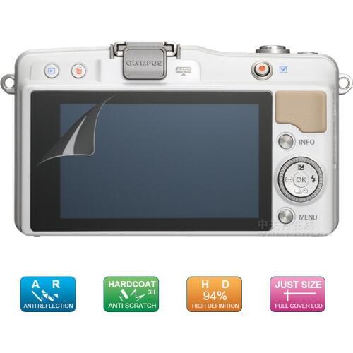 6pcs, 3pack) LCD Guard Film Screen Protector for Olympus E-PL6 E-PL5 E-PM2 EPL6 EPL5 EPM2 E PL6 PL5 PM2 Digital Camera