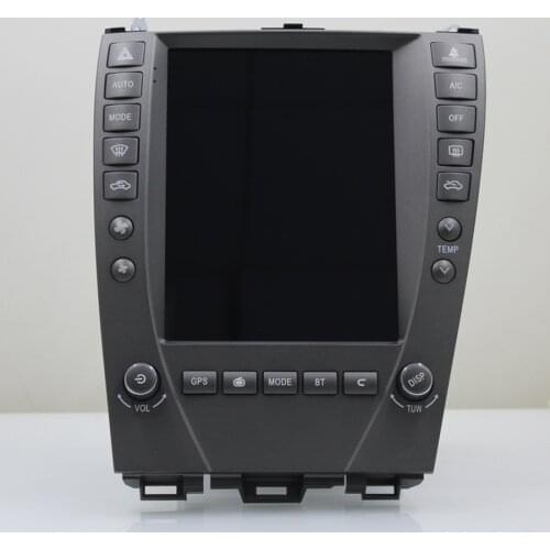 Car Radio Multimedia Navigation Video Player For Lexus ES240 ES350 2006-2012 Tesla Style Vertical Screen Stereo Android 10 GPS