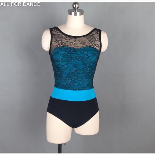 Black lace black ballet leotardd women ballet wear, dance leotard , from Size XS to XL three color ballet leotard