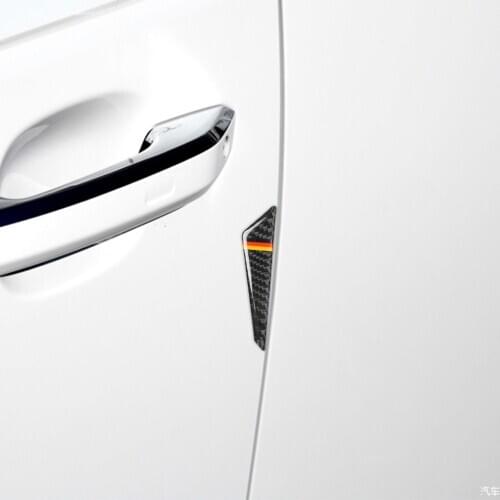 Anti-collision Decorative Cover Trim Sticker for Audi A4 A5 A6 S4 S5 S6 S7 B7 B8 B6 Q3 Q5 Q7 Car Accessories Exterior Decoration