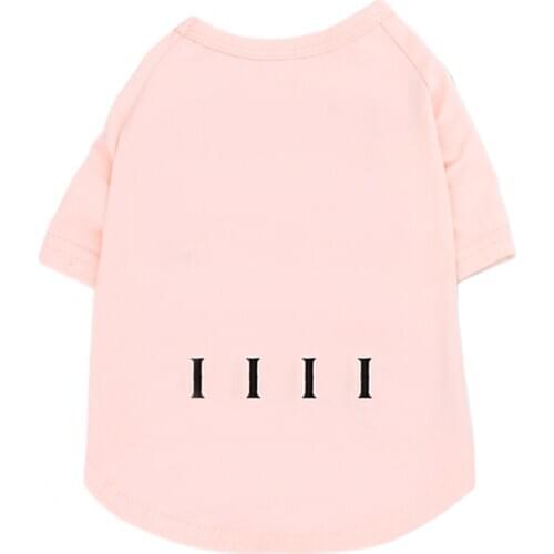 Spring Summer Puppy Cotton Tshirt Cotton Pug Costume PC1418