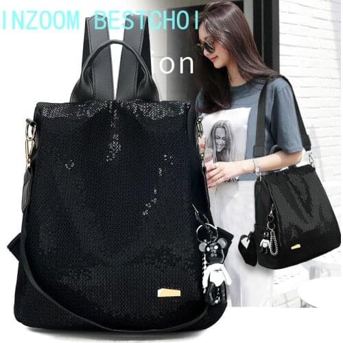INZOOM BESTCHOI Women's Backpacks With Sequins China
