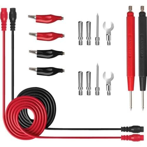 Test Lead Kit Replaceable Test Line Digital Multimeter Test Lead Probe Alligator Clip U - shaped Probe