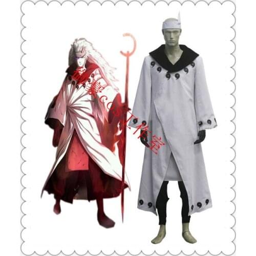 Madara Uchiha Jinchuriki Transformation Anime Cosplay Costume 11