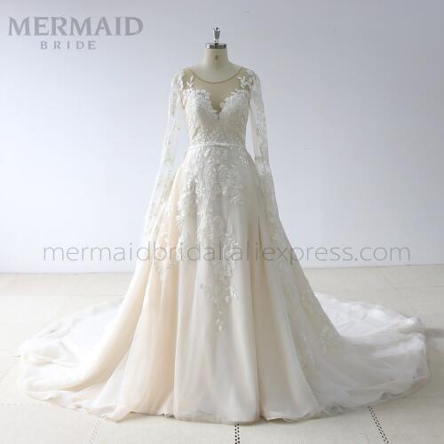 Женские платья со шлейфом Mermaid Bride China At AliExpress