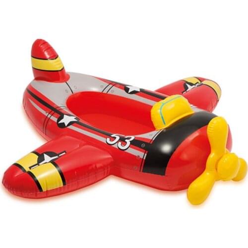 Christmas Kids INS Inflatable Raft No Seat Hole Car Plane Boat Swimming ring Float toys Summer Water giant pool tube Child