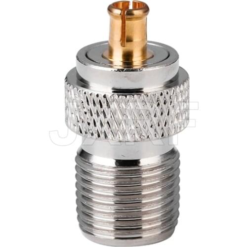 Wholesale 5 pcs lot RF connector MCX to F adapter MCX male to F female Straight Free shipping