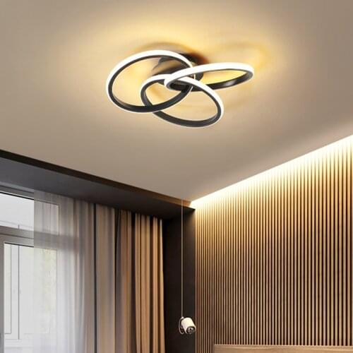 Modern Led Chandelier Lamp For Master Bedroom Home Decoration Study Room Kitchen Adjustable Luster Ceiling Indoor Light Fixtures