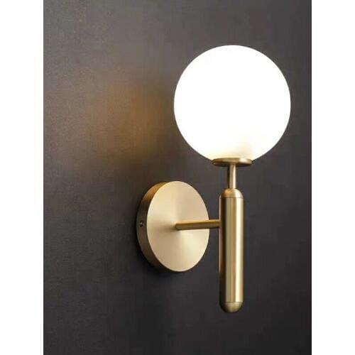 Glass Creative Modern novelty lighting Fashion Sweety Simple wall lamps Porch light Warm white light For Bedroom Living Room