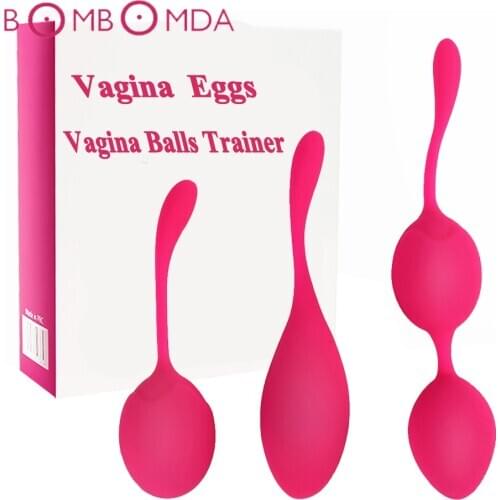 3PCS Silicone Magnetic kegels Balls Egg Smart Ball Ben Wa Vaginal Tighten Exercise Machine Geisha Ball Adult Sex Toys for Womens