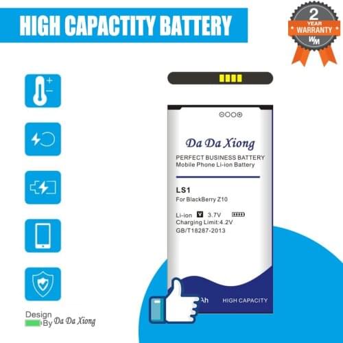 100% New High Quality 2980mAh LS1 LS-1 Battery for BlackBerry Z10 STL100-2 Z10 LTE STL100-3 Z10 STL100-1