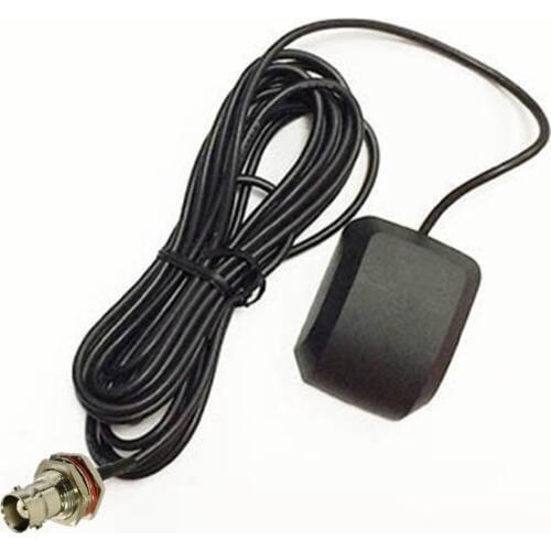 Car GPS active antenna aerial with BNC female bulkhead 3M cable wholesale price