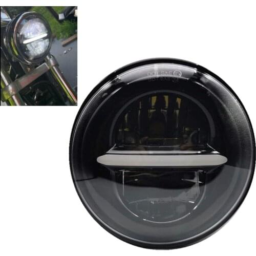 For Sportster 5 3/4 " Faros LED Motor Headlight 5.75 " for Street 750 Moto LED Headlamp For Softail Dyna Indian Scout Steet Bob