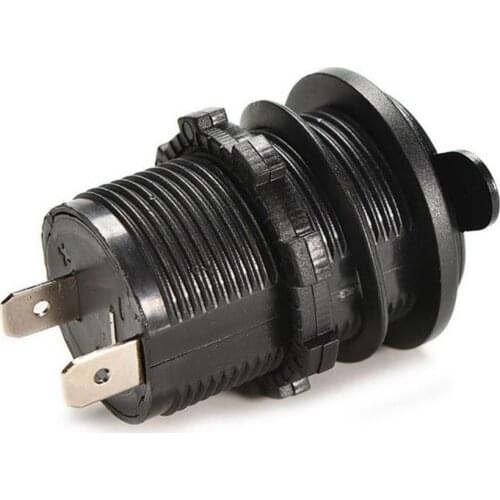 Hot Sale 80% Useful Waterproof 12V Car Lighter Socket USB Charger Power Adapter Outlet