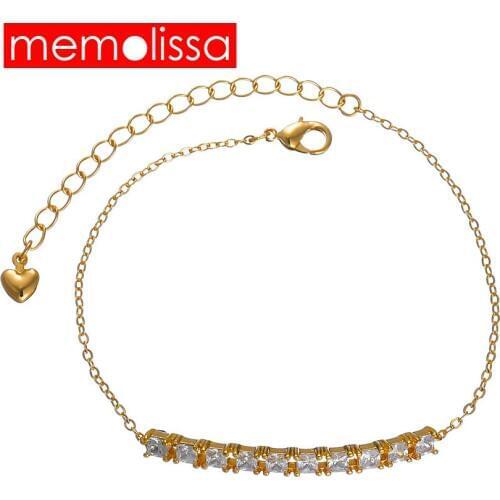 MEMOLISSA Golden Bracelets