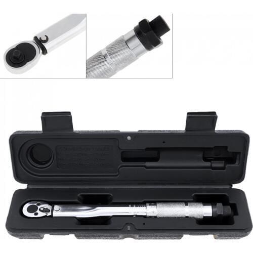 1/4 Inch 5-25 N.m Multifunctional Drive Torque Ratchet Wrench Adjustable Micrometer Hand Tool for Cars Repairing
