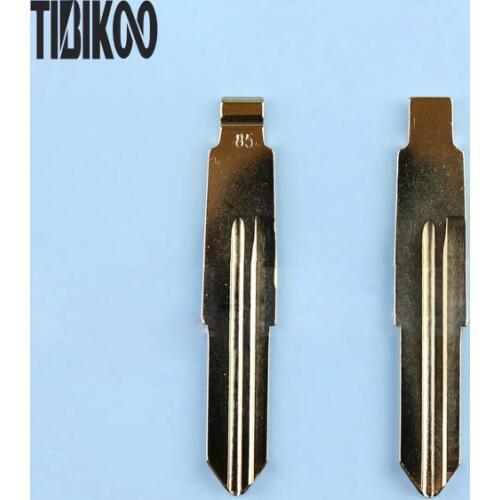 NO.85 Key Blade for Chery M11 A3 Replacement Folding Key Blade Side Groove