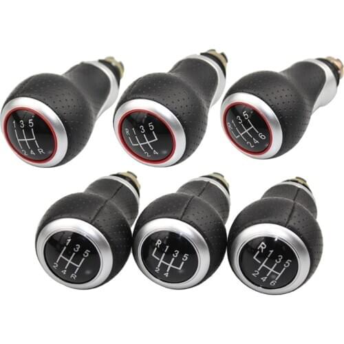 12mm 5/6 Speed Gear Shift Knob Lever Stick For A4 B6 B7 B8 A6 S4 8K Ibiza 6J Seat Leon Mk1 Golf